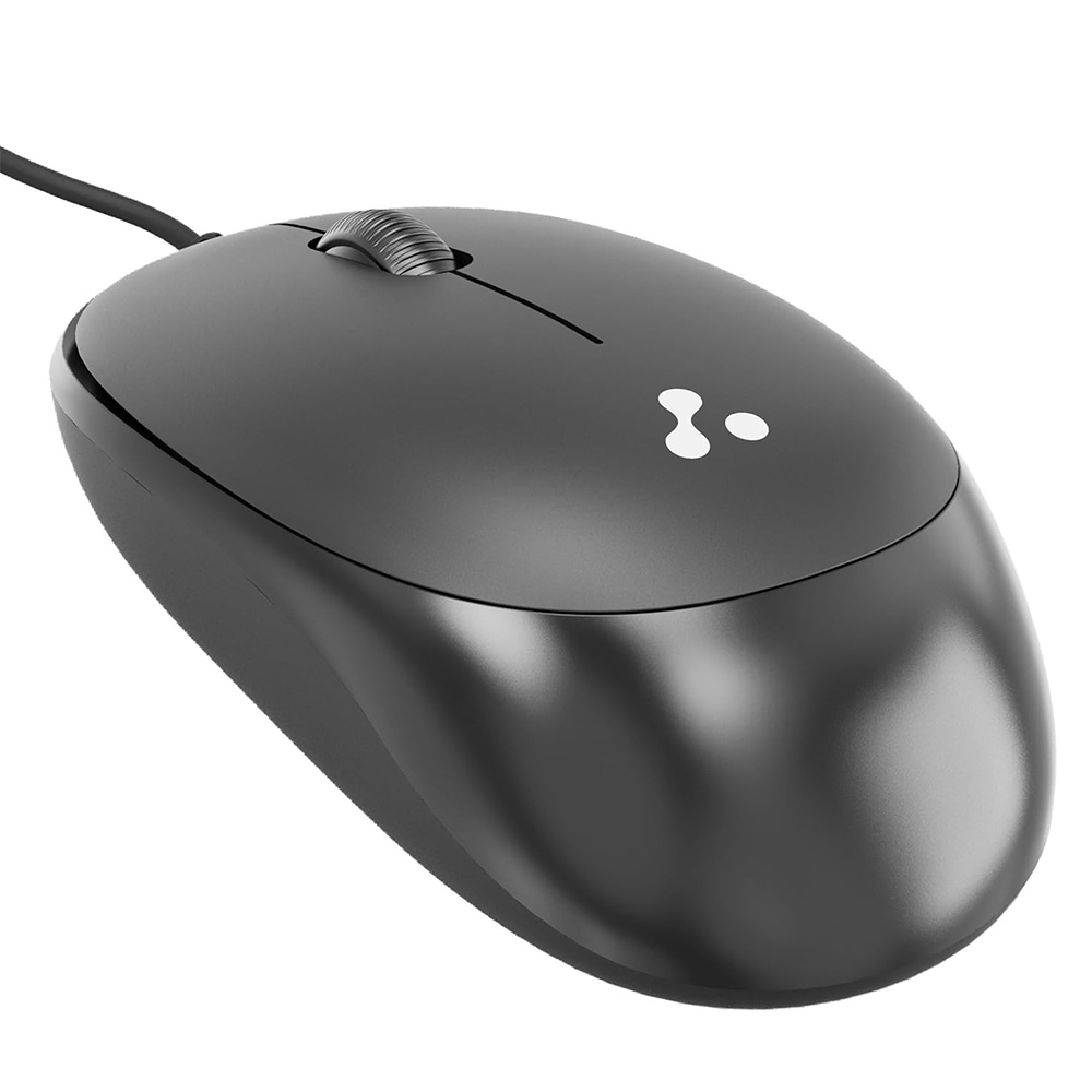 Ambrane SliQ-2 USB Wired Optical Mouse
